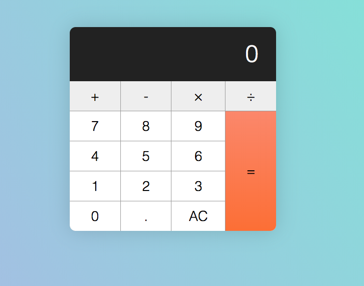 JavaScript iOS Calculator